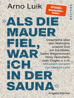 cover image of "Als die Mauer fiel, war ich in der Sauna."